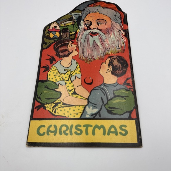 THE NIGHT BEFORE CHRISTMAS: arts & crafts - Compliments of EDSON C EASTMAN CO - Picture 3 of 6